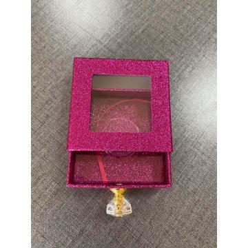 Clear Window Customized Eyelash Packaging Box with Logo