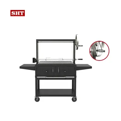 304 Stainless Commercial BBQ Barbecue Grill Professional Grill Portable Charcoal Grill