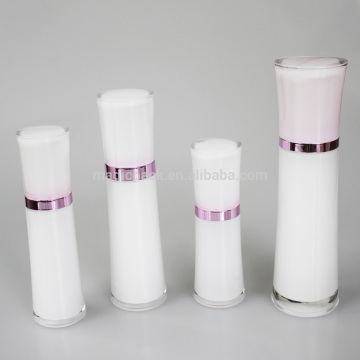 Fashion Cosmetic Lotion Pump Bottle 15ml 30ml 50ml Slim Waist Lotion Bottle