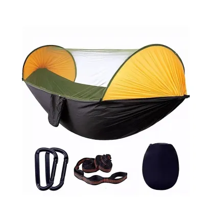 Waterproof Parachute Nylon Fabric Ultralight Camping Hammocks for Factory Supplies Outfitters" 

However, if you're looking for a more straightforward and SEO-friendly title, consider:

"Waterproof Parachute Nylon Ultralight Camping Hammocks