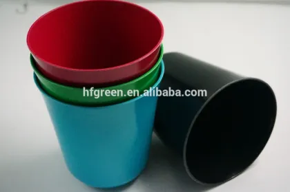 biodegradable bamboo fiber flower pot