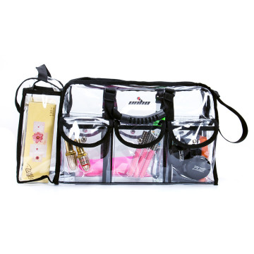 Four Small Bags Zipper Transparent PVC Cosmetic Bag