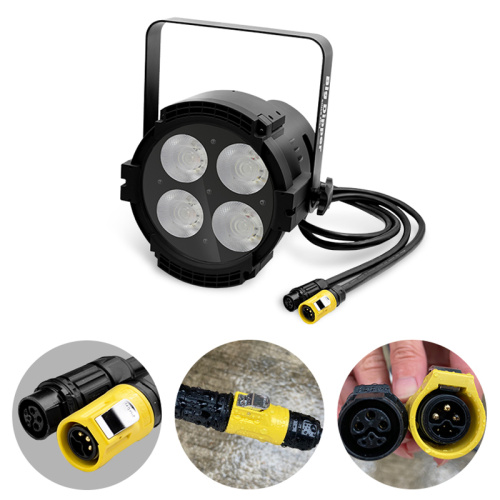 Big Bipper IP55 4pcs 50W Cold Warm White Lights Bar Stage Lighting Equipment dj Waterproof 200W Par Light
