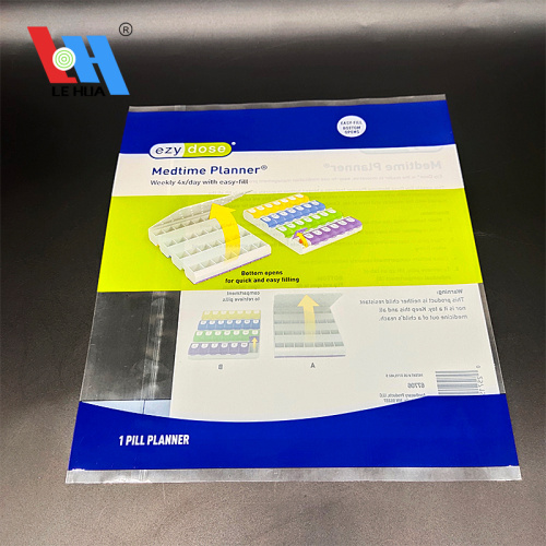 Pill Plan Box Anti-counterfeit printing Shrink Sleeve Label