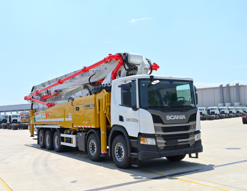 62m Truck-Mounted Concrete Boom Pump HB62V: China's Latest Offering for Sale