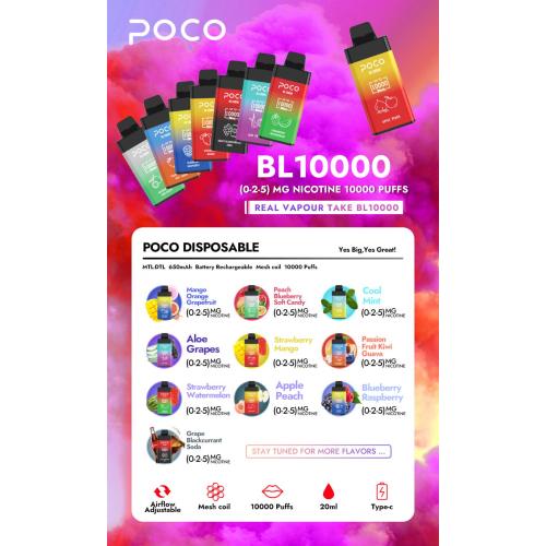 Original POCO BL 10000 Puffs Wholesale Disposable Vape