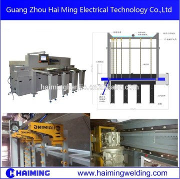 High efficiency automatic plastic sheet opens saw