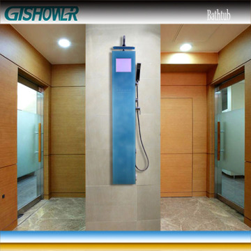 Temper Glass&Stainless Steel&Steam Shower Column (GT-AS001)