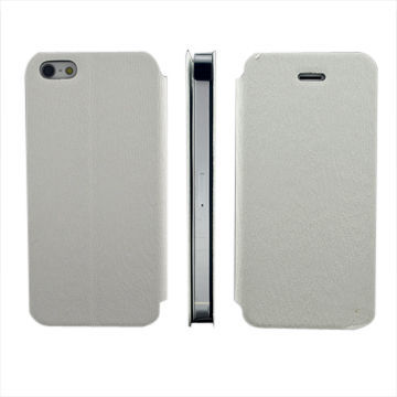 Leather Cases for iPhone 4/5, Various Colors and Designs Available