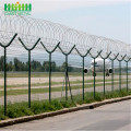 Dilapisi PVC dilas wire mesh untuk pagar bandara