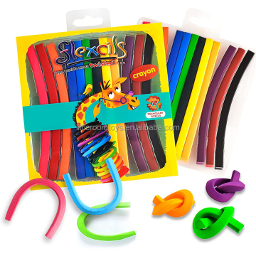 Custom Crayons for Kids - 12 Color Beeswax Crayon Set
