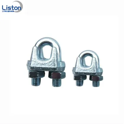 Steel galvanized DIN741 malleable wire rope clips