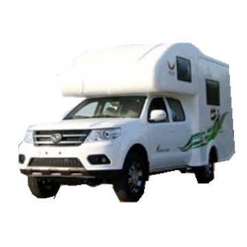 Four Wheel Drive 143hp Mini Semi-trailer Motorhome, Family sedan, Recreational Vehicle Off-road Camper Trailer For 5 Passengers