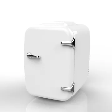 White Color Mini Fridge Portable Skincare Makeup