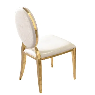 Stainless Steel Legs Dining Chair
