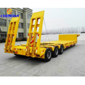 3 axle 6 line lowbed semi trailer