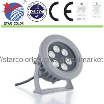 6W High Power Outdoor RGB LED Project Light LED Lights Outdoor