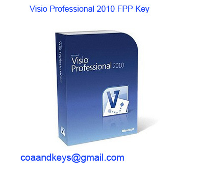 Visio 2010 Professional Key, Visio Pro 2010 FPP Key