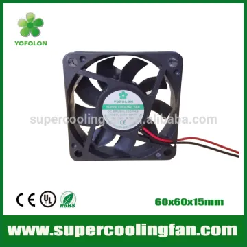 60x60x15mm 12v 24v dc cooling fan high flow low noise dc brushless fan
