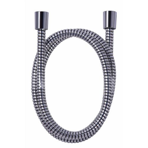 Brushed nickel handheld shower hose for bathroom