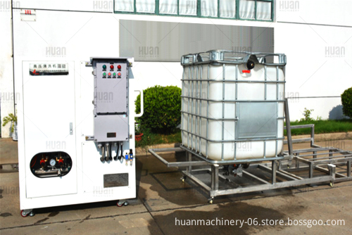 IBC Tote Cleaning Machine: Semi-Automatic IBC Washer