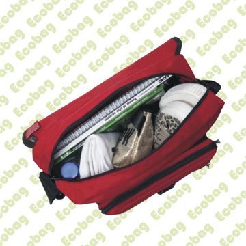 Promotional nylon/polyester laptop bag