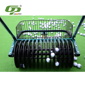 Raccoglitrice per palline da golf a spinta manuale a 13 corsie