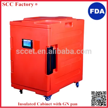 Hotel Meal delivery cart Hot and cold food holding insulated cabinet
