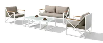 Garden Set Outdoor Polywood Wicker Furniture