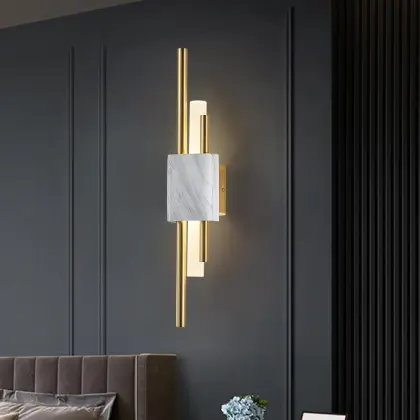 INSHINE 2 Brass Strip Wall Lamp