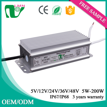 Wholesale low ripple and noise waterproof led driver 80W