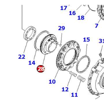 14Y-22-14130 CAGE FOR D65