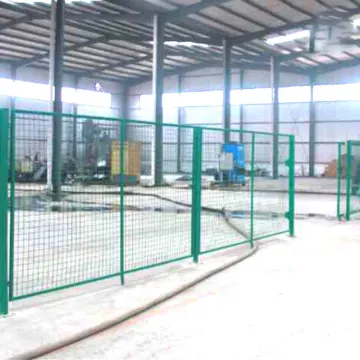 Steel Guardrail and Wire Mesh Warehouse Isolation Fence Factory Partition