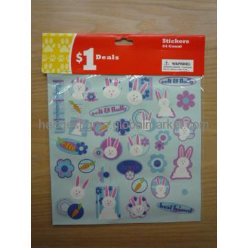 printed adhesive lable