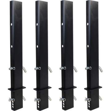 30-цалевая стойка для звышмоцнай трубы C Channel