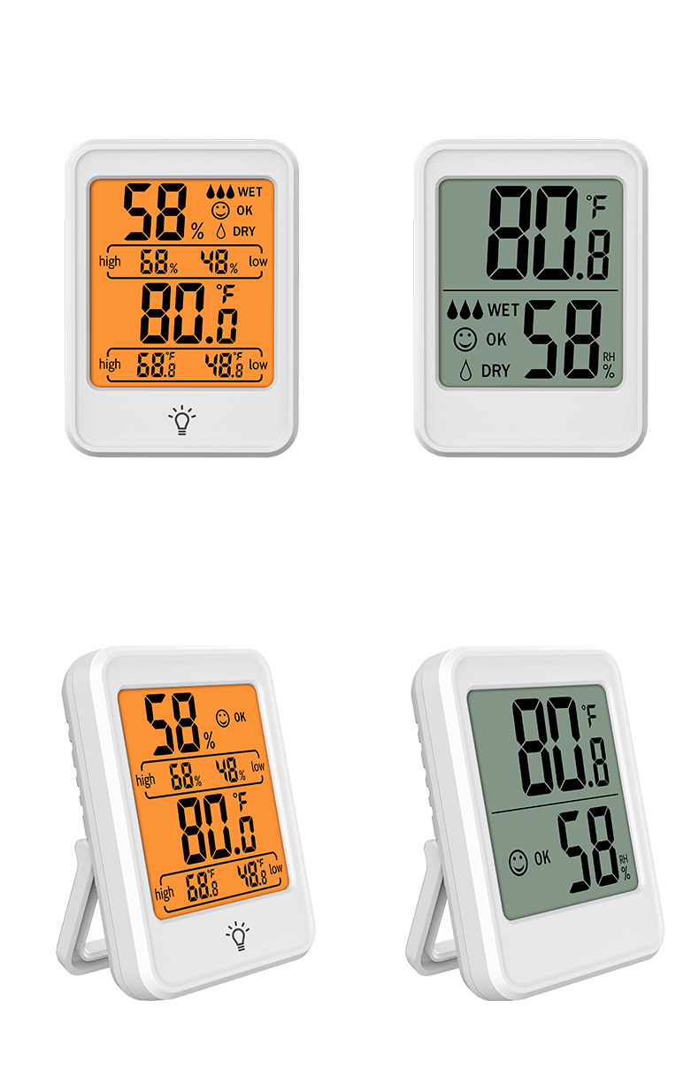 Indoor Digital LCD Thermometer Hygrometer Gauge