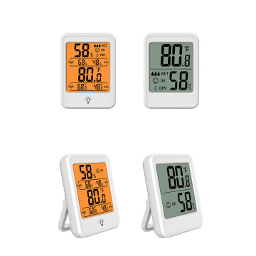Medidor de umidade do termômetro digital com calibração de precisão