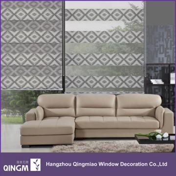 QINGM 100% polyester jacquard roller blind fabric