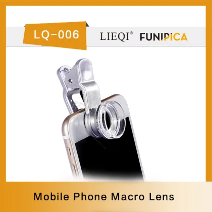 Electronics Photo Lenses phone with camera lens Micro 6X lq006 LIEQI
