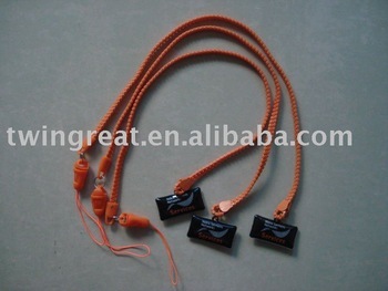 Lanyard with Zipper