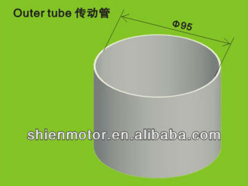 95mm diameter aluminum tube for tubular motor