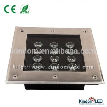 Epistar 12X1W Square Led Inground Light 960LM DC12V/AC85~265V