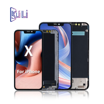 Kuli Real Factory Wholesale LCD Touch Screen Digitizer for iPhone X/XS/XR/XSMAX 11 12 13 PRO OLED Display Replacement