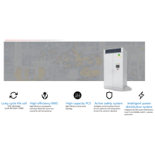 Gabinete modular de armazenamento de energia 100kWh