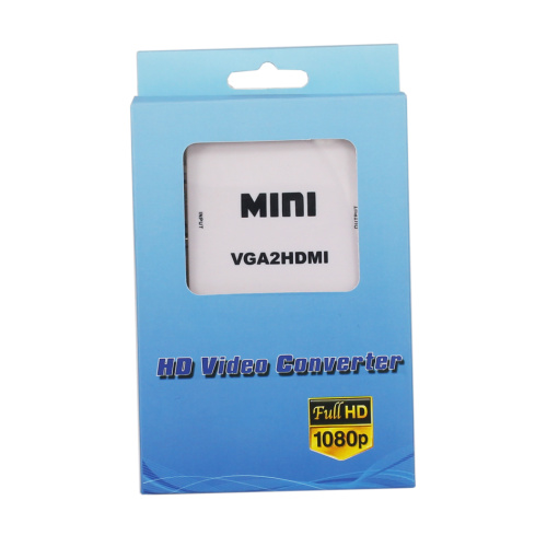 MINI HD Video Converter VGA to HDMI 1080p Converter Adaptor