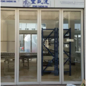 High quality tempered glass folding partition