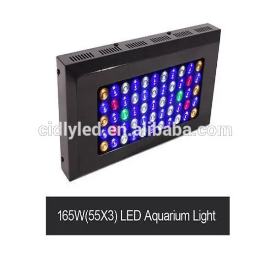 165W Shenzhen led lighting High Quality led aquarium light aquarium led light programmable