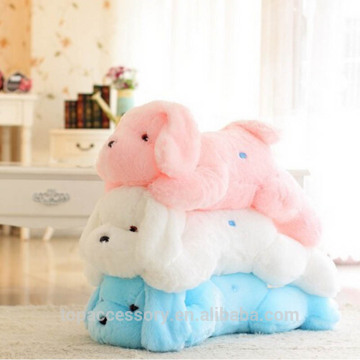 TTY6902-7 2016 New Hot Sale 50 CM Colorful Luminous teddy dog LED Light Plush Pillow For kids