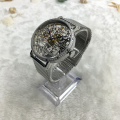 Hot Sale Chinese Movement Stainless Steel Transparent Mechanical Watch