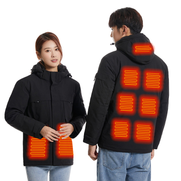 Heated Lightweight Winter Jacket for Men and Women - 5V/7.4V USB Powered